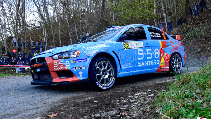 Coppa Italia, il pilota acquese Luca Roggero vince la classe N4 sulle strade del Rally della Lanterna