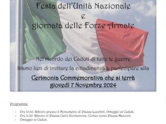 Celebrazioni in memoria dei caduti a Castagnole delle Lanze