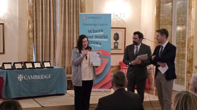 Su 3000 candidati premiata a Roma docente salesiana di Bra alla nona edizione dei Preparation Centres Awards 2