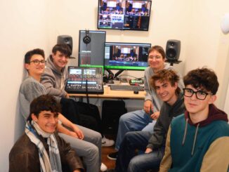Nella sala polivalente del liceo Da Vinci nasce uno spazio per i podcast