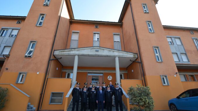 Il prefetto di Cuneo Savastano in visita al comando provinciale dei Carabinieri