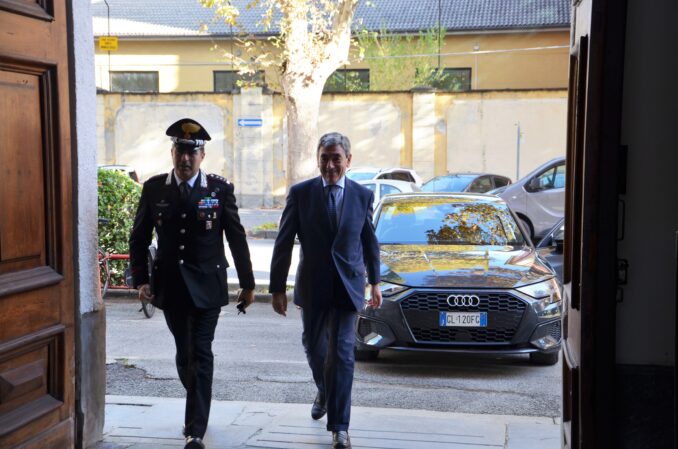 Il prefetto di Cuneo Savastano in visita al comando provinciale dei Carabinieri 1