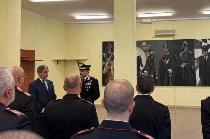 Il prefetto di Cuneo Savastano in visita al comando provinciale dei Carabinieri 2