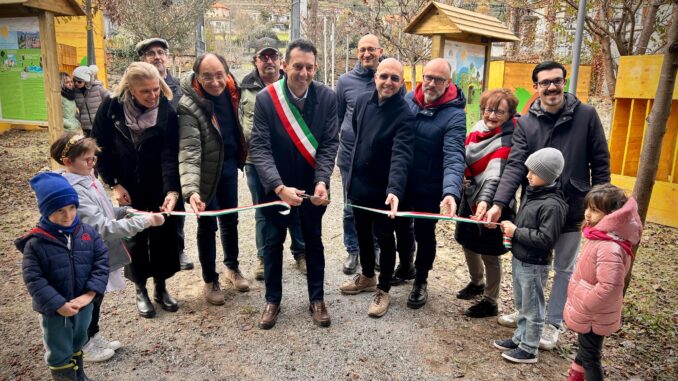 Cortemilia ha inaugurato un nuovo spazio inclusivo per famiglie e natura 1