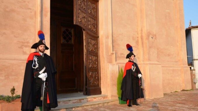 A Incisa Scapaccino i Carabinieri celebrano la Virgo Fidelis