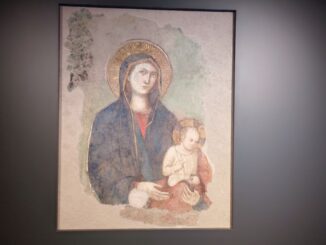 Da San Pietro  la Madonna della bocciata di Cavallini a palazzo Banca d'Alba
