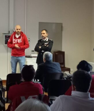 Sulla scena del crimine Carabinieri di Asti e Croce rossa italiana 1