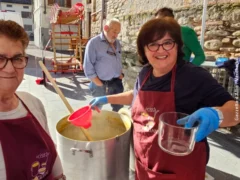 A Dogliani oggi con la Fiera dei santi torna in scena la cisrà