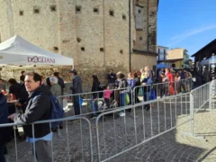 A Dogliani oggi con la Fiera dei santi torna in scena la cisrà 7