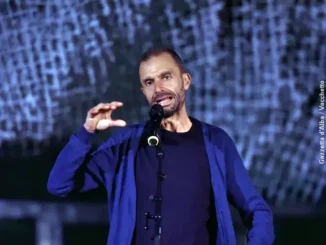 Lo scrittore Fabio Genovesi propone il suo monologo all'Astemia (che ora non è più pentita) di Barolo 1