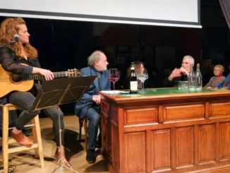 Alla fondazione Mirafiore si parla di Luigi Tenco con Enrico De Angelis, Enrico Deregibus e Giua 1