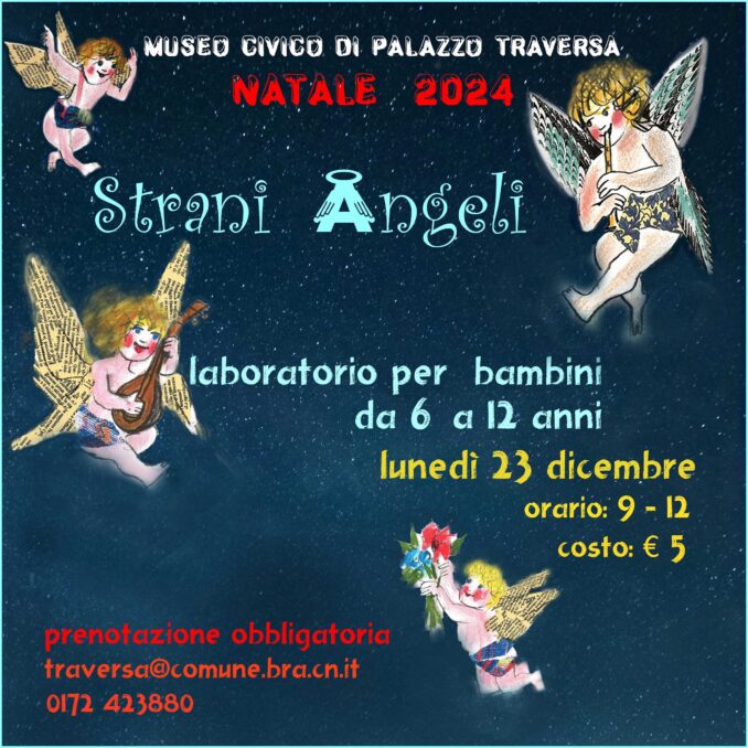 Bra: aspettando il Natale, laboratori creativi a Palazzo Traversa 1