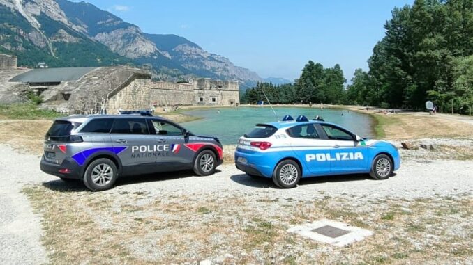 La Polizia di Stato e la Police nationale pattugliano insieme il confine italo-francese.