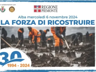 1994-2024 / La forza di ricostruire, la Regione ricorda le vittime ad Alba