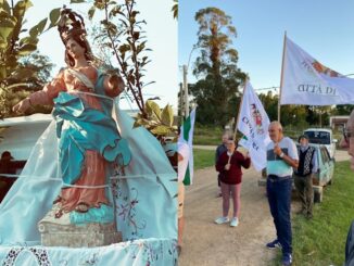 Da La Floresta, città uruguaiana, la processione alla Madonna dei Fiori