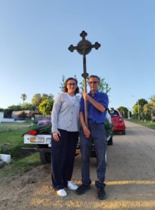 Da La Floresta, città uruguaiana, la processione alla Madonna dei Fiori 1
