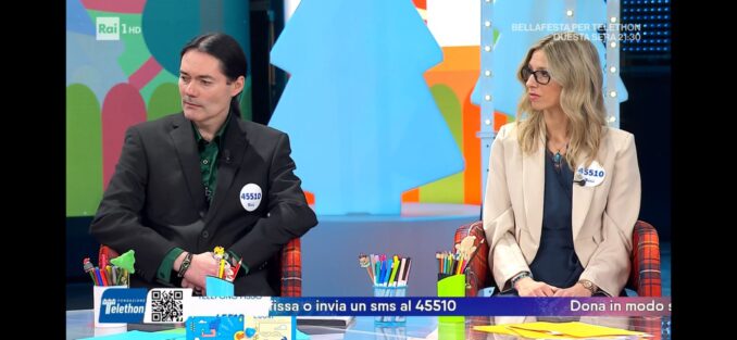 Federico Bellardi e Beatrice Marengo ospiti del Telethon per parlare di Leucodistrofia