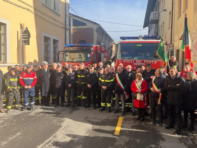A Bra i Vigili del fuoco fanno festa per Santa Barbara 4