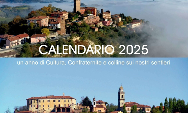 Anforianus e Confraternita Sant'Agostino presentato domenica 8 a Santa Vittoria d'Alba il Calendario 2025