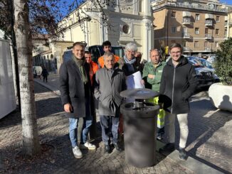 Alba: installati 21 nuovi cestini per la raccolta differenziata nel centro storico 1