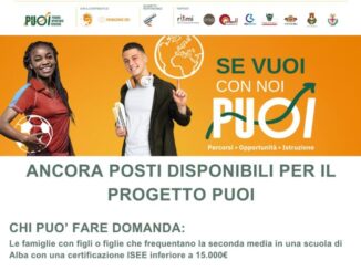 Ancora posti disponibili nel progetto P.U.O.I. che aiuta a sostenere le spese per i figli delle famiglie albesi