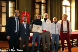 Il campione di atletica Pietro Riva ricevuto in Municipio ad Alba 3
