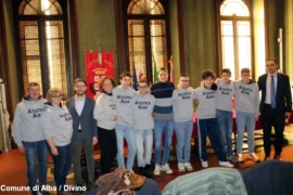 Il campione di atletica Pietro Riva ricevuto in Municipio ad Alba 4