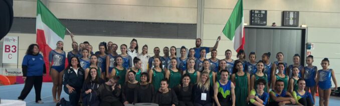 In pedana la Ginnastica Alba a Rimini per la Winter Edition 2024 della Federazione Ginnastica d’Italia 1