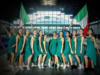 In pedana la Ginnastica Alba a Rimini per la Winter Edition 2024 della Federazione Ginnastica d’Italia