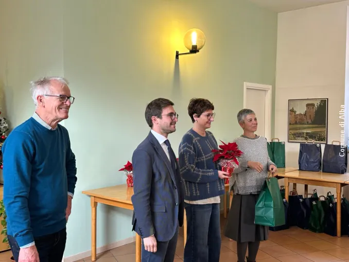 Auguri e ringraziamenti ai nonni civici di Alba