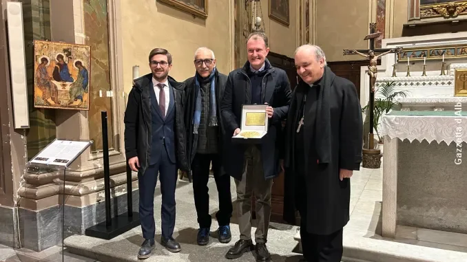 Alba / Il premio San Giovanni assegnato al vicepresidente della fondazione Crc Francesco Cappello 2