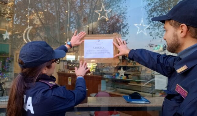 Asti / Chiuso per 7 giorni un bar in piazza Da Vinci