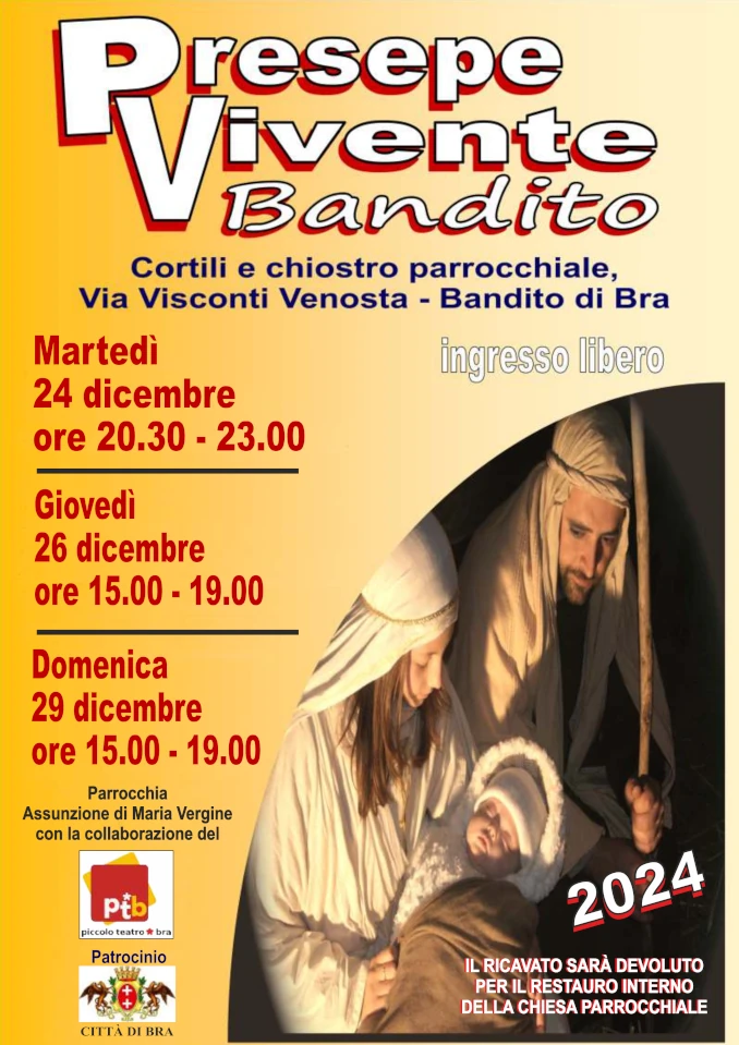 A Bandito ritorna il presepio vivente
