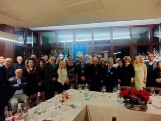 Conviviale del Rotary Club Canale Roero alla presenza di Sua Eccellenza Marco Brunetti Vescovo di Alba