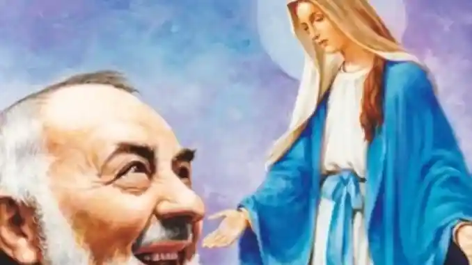 Il gruppo Padre Pio di Bricco prega l’immacolata