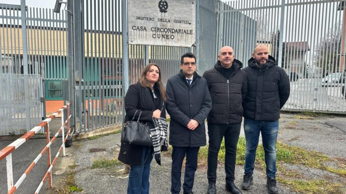 L'assessore regionale Bussalino in visita al carcere di Cuneo 1
