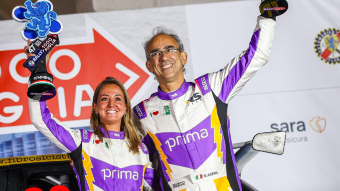 Programma iridato nel Wrc2 per Rachele Somaschini insieme al navigatore Nicola Arena
