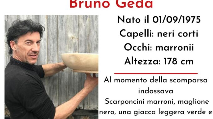 A Sale San Giovanni si cerca Bruno Geda, falegname scomparso dalla vigilia di Natale