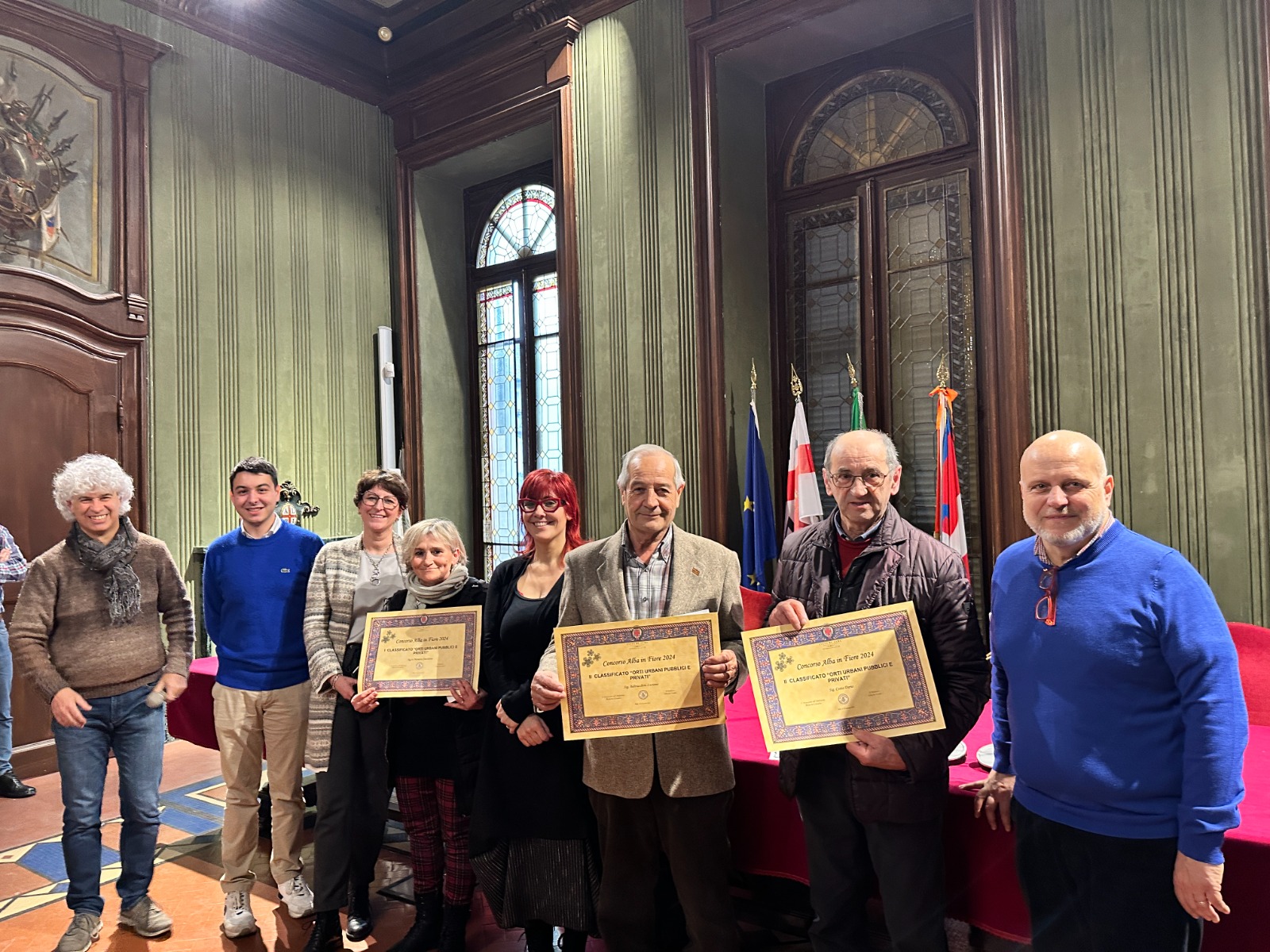 Fotogallery / Sono stati premiati i vincitori del concorso Alba in fiore 2024 6