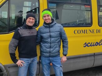 Cossano Belbo: va in pensione Claudio Bussi, l'autista dello scuolabus