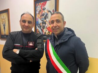 Il luogotenente Davide Esposito è tornato in servizio a Cravanzana