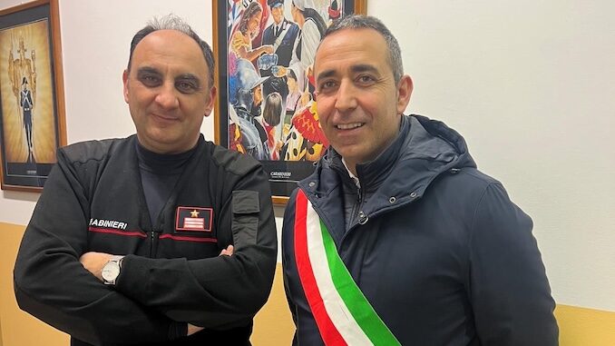 Il luogotenente Davide Esposito è tornato in servizio a Cravanzana