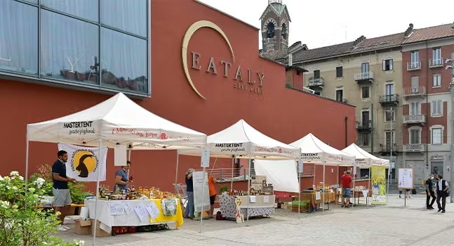 Il Mercato solidale di Eataly fa tappa al Lingotto: presente la cooperativa Alice