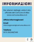 Alba: riattivato il Forum giovani, candidature aperte fino al 28 febbraio 2