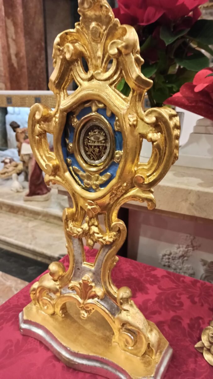 La reliquia di San Giuseppe Benedetto Cottolengoha fatto tappa al Santuario 1