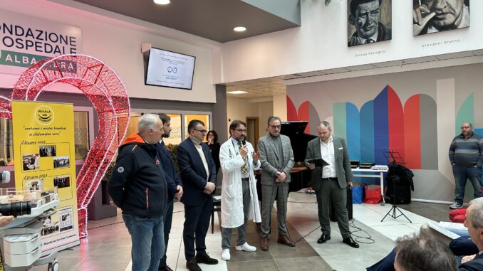 Regala un sorriso ha donato un'isola neonatale all'ospedale di Verduno