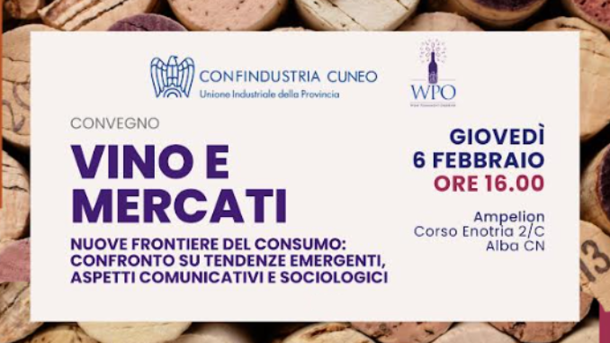 Edizione 2025 di “Vino e Mercati”, appuntamento all'l’Ampelion di Alba per un confronto sulle nuove frontiere del consumo