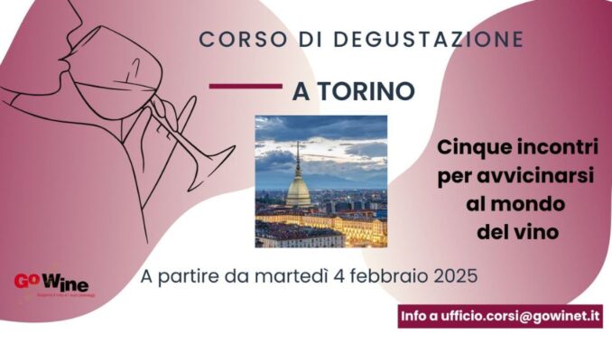 Un nuovo corso di degustazione Go Wine