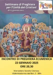 La chiesa braidese prega per l’unità dei cristiani, un incontro nella chiesa delle Clarisse