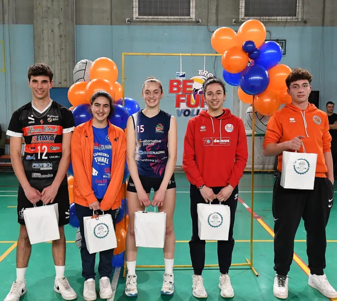 Doppia vittoria per la Pallavolo Alba nel torneo giovanile Be fun giocato a Foglizzo 1